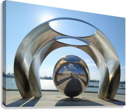 Solar Portal Canvas Print