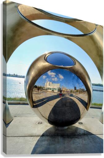 City Sphere Canvas Print