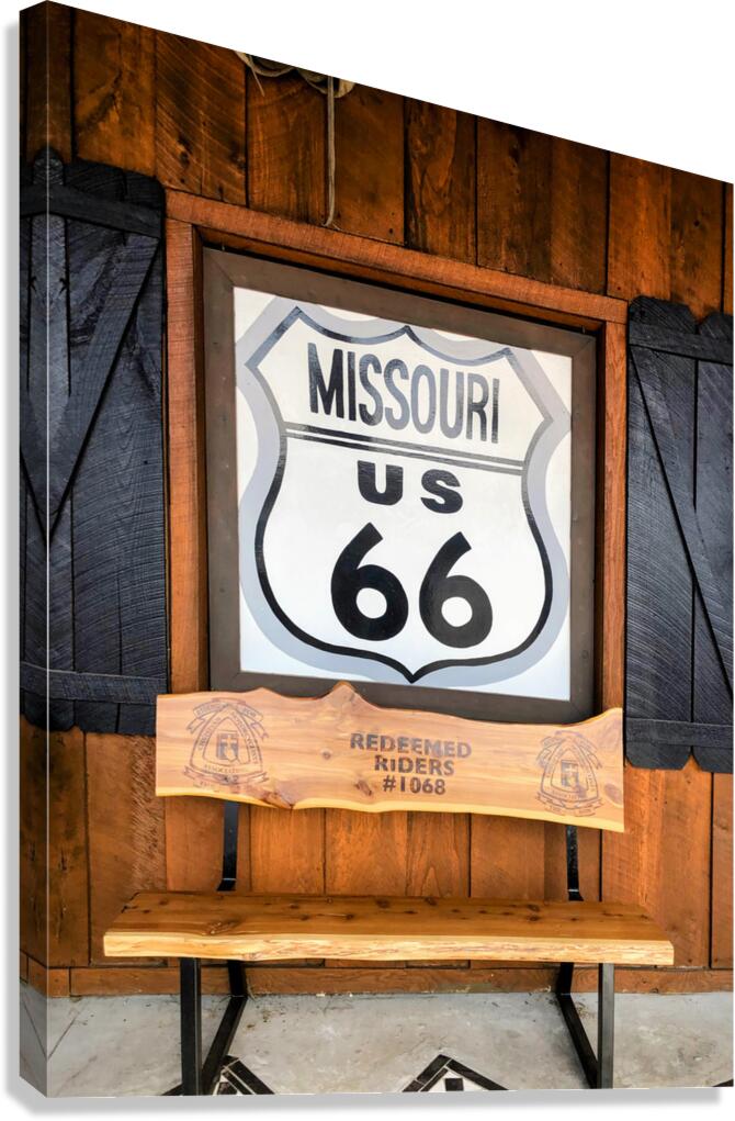 The Heart of Route 66 Canvas Print