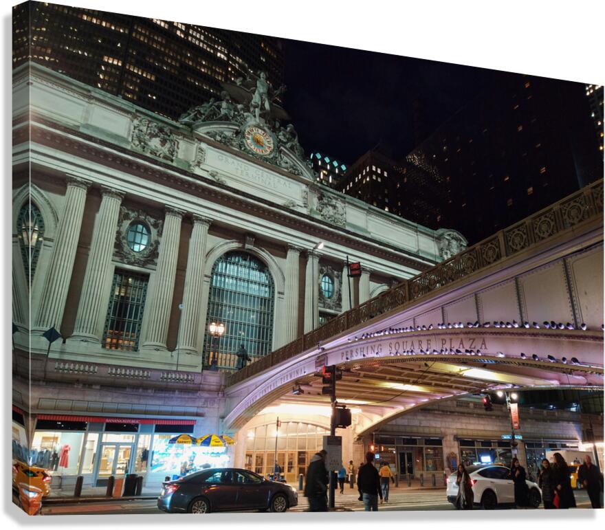 Outside Grand Central Station Canvas Print