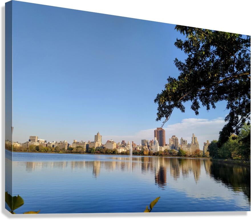 Golden Hour Skyline – Central Park South Canvas Print