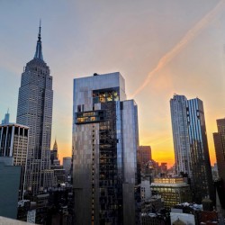 Sunrise Over the City