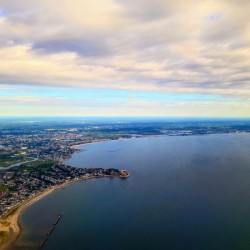 Tides of Perspective: An Elevated Gaze over Boston Bay
