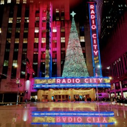 NYC Reflections of Radio City Music Hall 