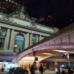 Outside Grand Central Station