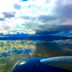 Reflections Over Great Salt Lake  2