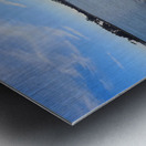 Panoramic San Diego Sunset on the Beach  Metal print