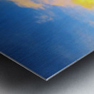 Sky’s Embrace: Dawn’s Gentle Touch Metal print