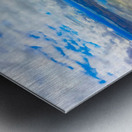 Reflections Over Great Salt Lake  Metal print