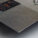 Warm Cider Welcome Metal print