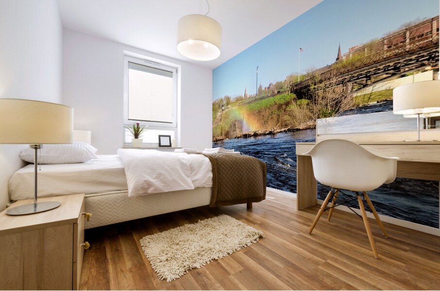 Rainbow Resilience at Paterson’s Edge Mural print