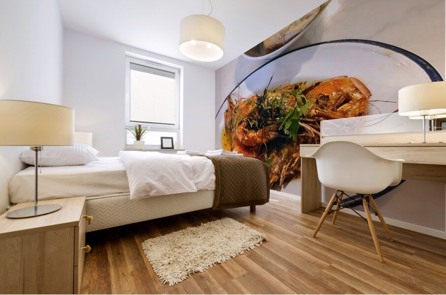 The Quiet Feast Mural print