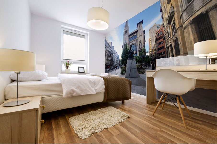 Stone Voices of the City Mural print