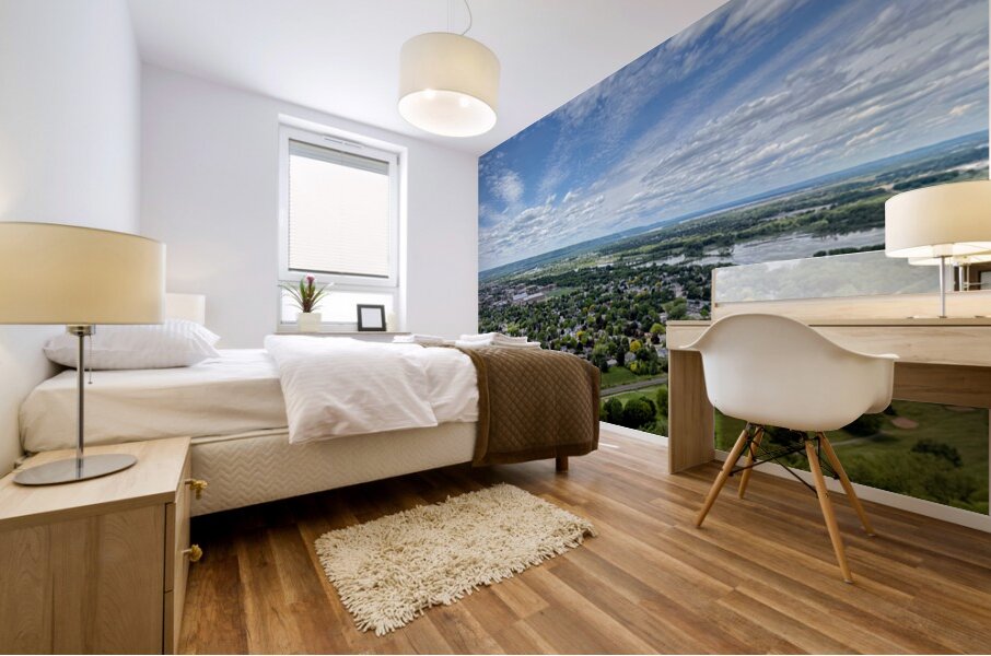 Sky Above Roots Below Mural print