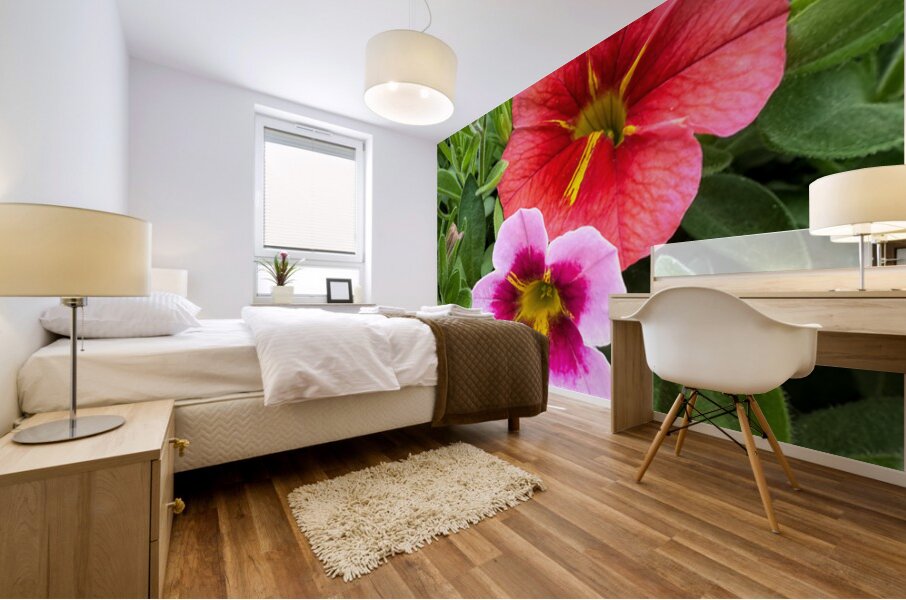 Duet in Full Color Mural print