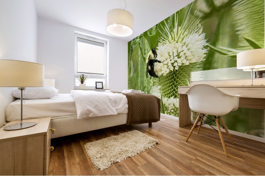 Teasel’s Midday Guest Mural print