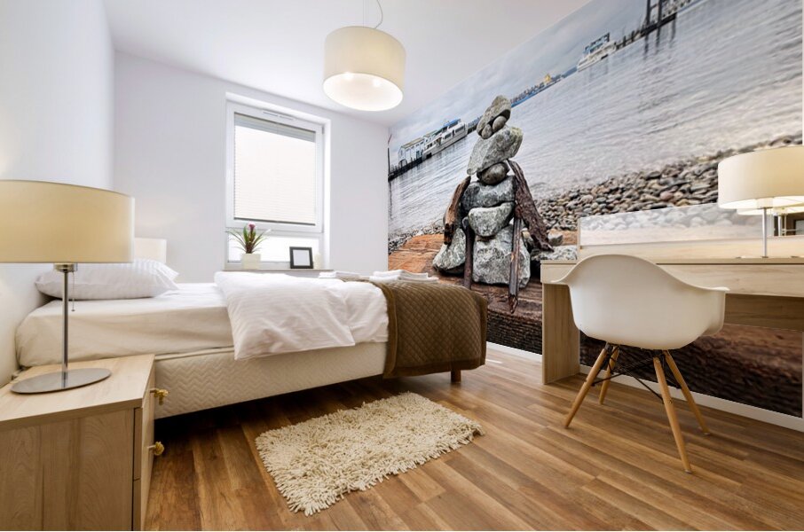  The Watcher of West Seattle  Mural print