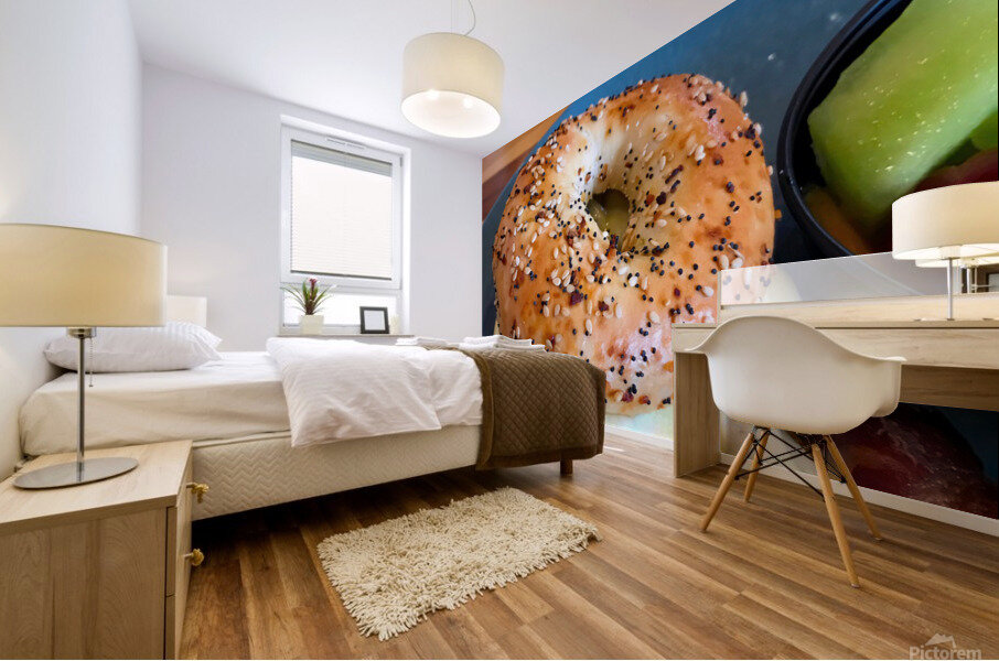 Everythings OK Bagel Mural print