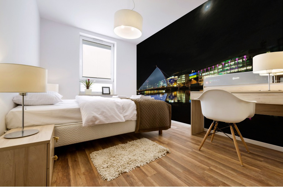 Dublin Dreams along River Quay 4B Mural print