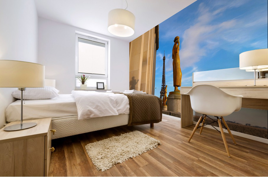 Eiffel Tower 3D Mural print