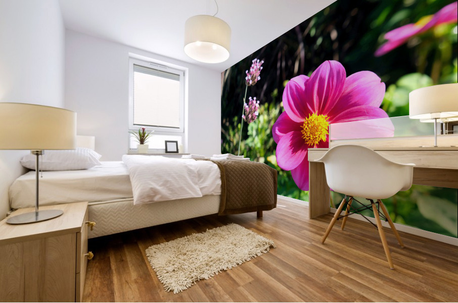 Flower Bloom 7B Mural print