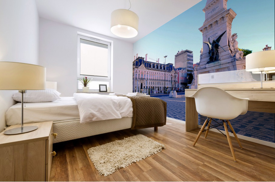 Walking through Lisbon 2 Mural print