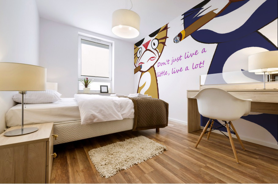 BadCatz Picasso Style Mural print