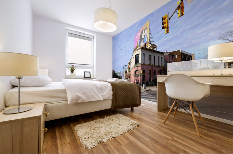 Indy Corner Icon Mural print