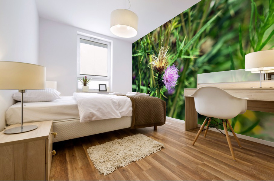 Thistle Be a Good Day Mural print