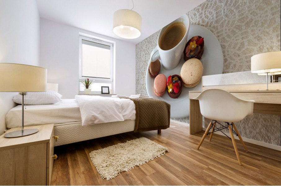 Macaron Smiles 2 Mural print