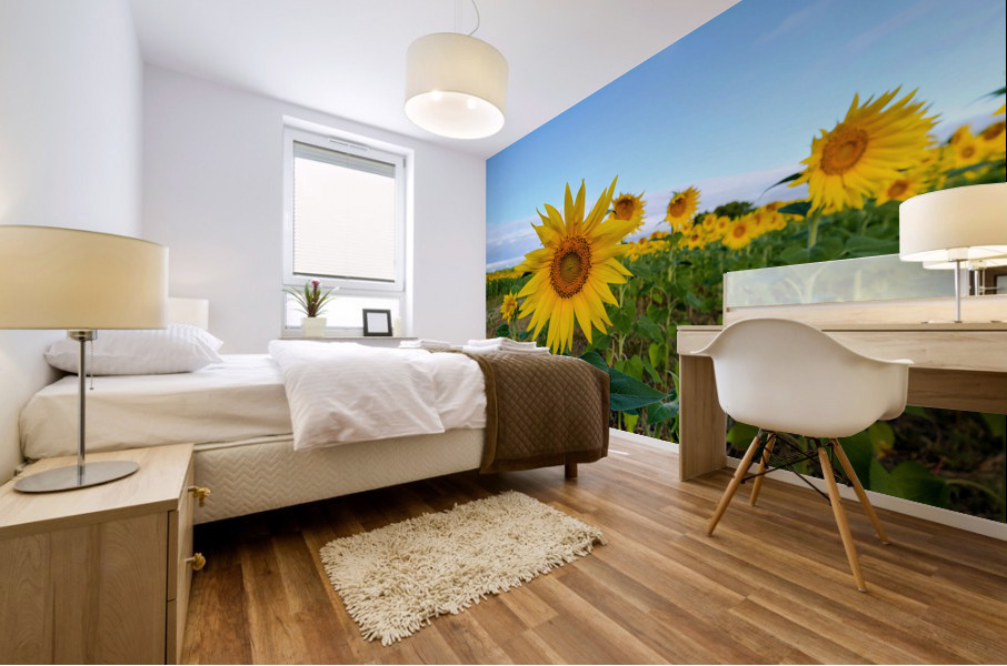 First Light Flower Mural print