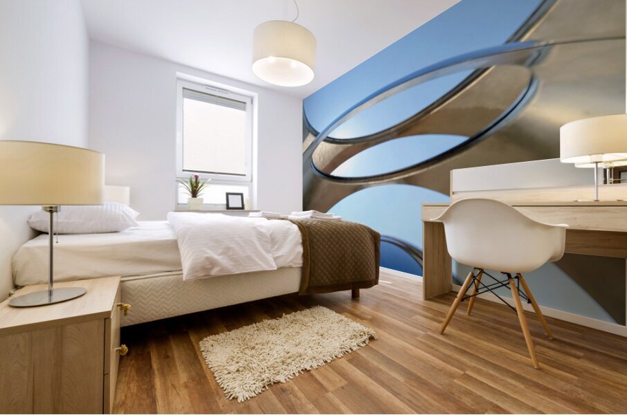 Through the Portal Mural print