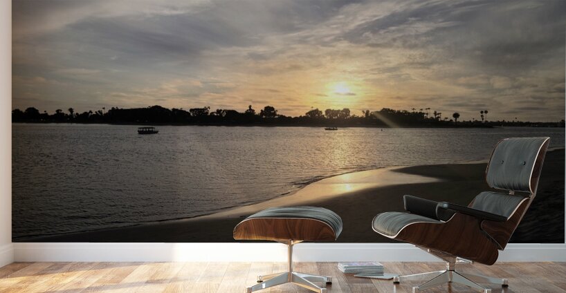 San Diego Sunset: Echoes of the Setting Sun Wall Murals