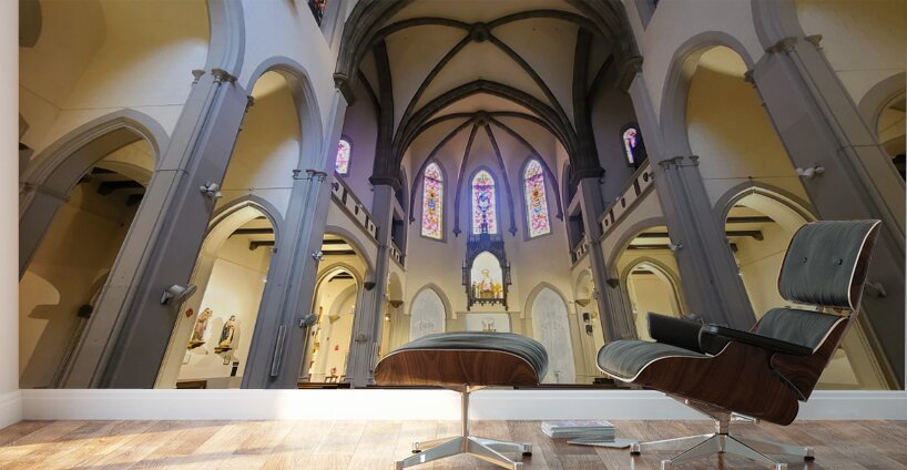 Pillars of Faith Threads of Light Wall Murals