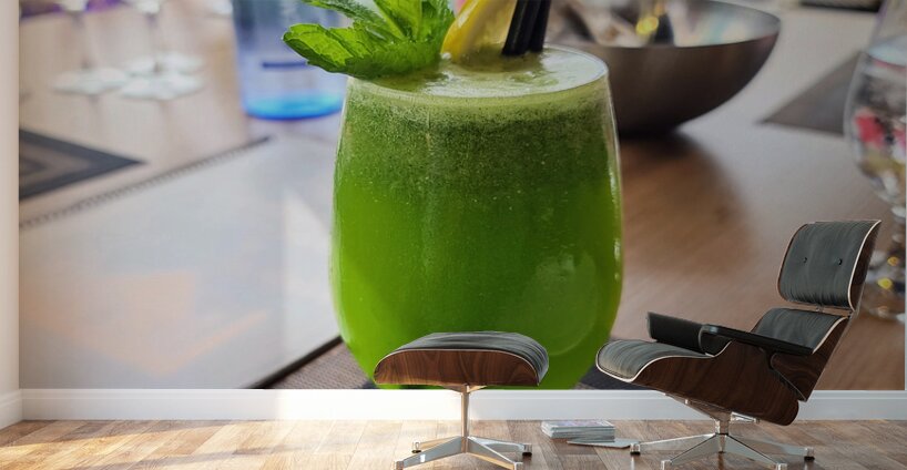 The Emerald Pour Wall Murals