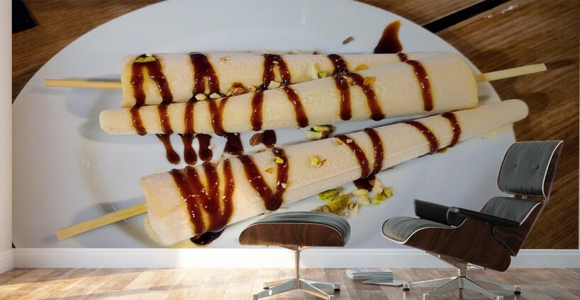 Taste Lines: A Symphony of Sweetness Wall Murals