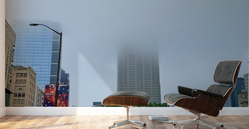 The Fog Crowned Tower Wall Murals