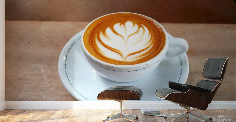 Blooming Caffeine Wall Murals