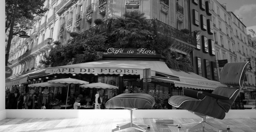 Cafe de Flore 2 Wall Murals