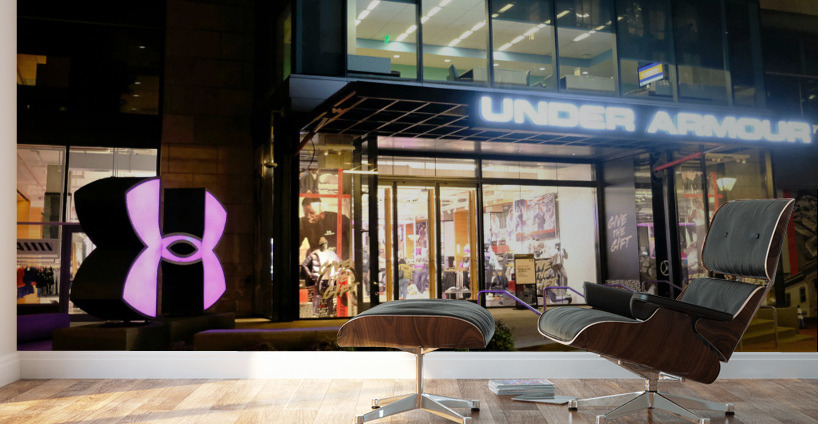 Under Armour Headquarters Storefront Wall Murals