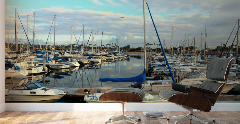 Sea of Boats B Wall Murals