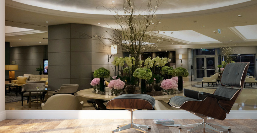 Hotel Lobby Wall Murals