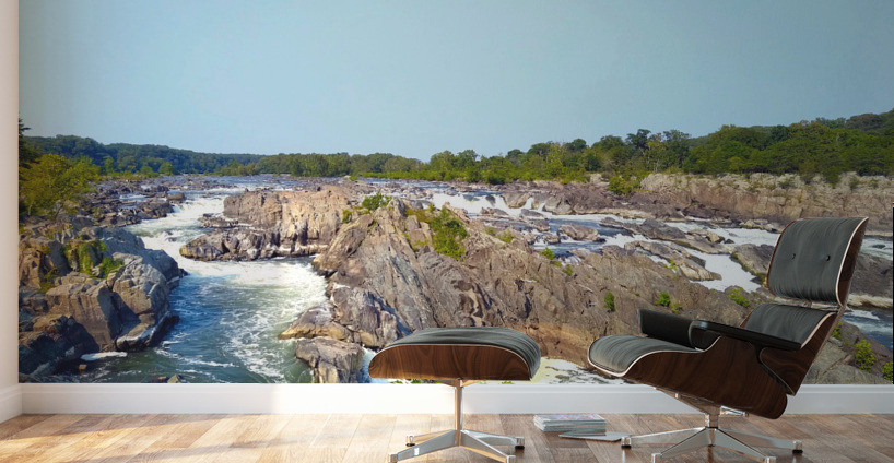 Great Falls Park Panoramic Wall Murals