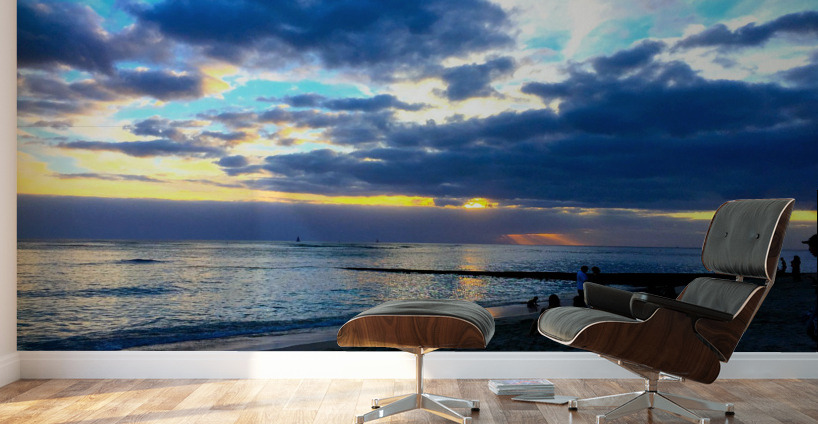 Hawaii Sunrise 2F Wall Murals