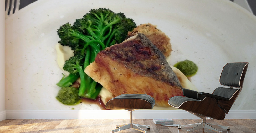 Pan Roasted Hake Wall Murals