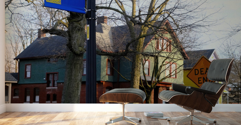 The End of Old North Side  Wall Murals