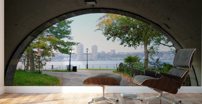 Tunnel to the River Light Wall Murals