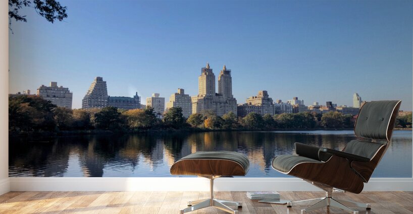 Crisp Reflections – Manhattan Skyline Wall Murals