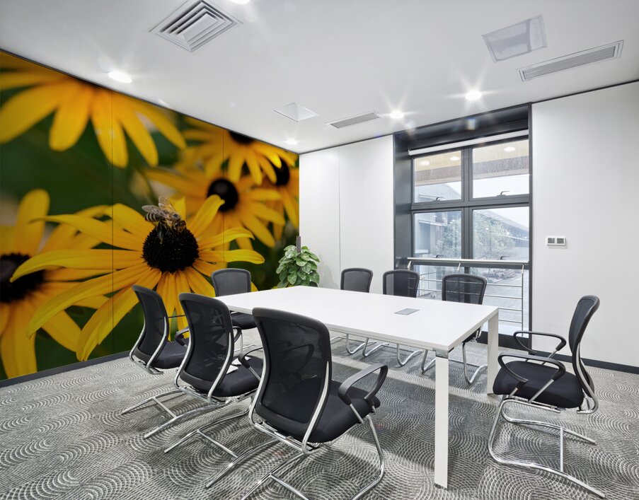 Bee A Black-Eyed Susan Secret Guest Wall Printing