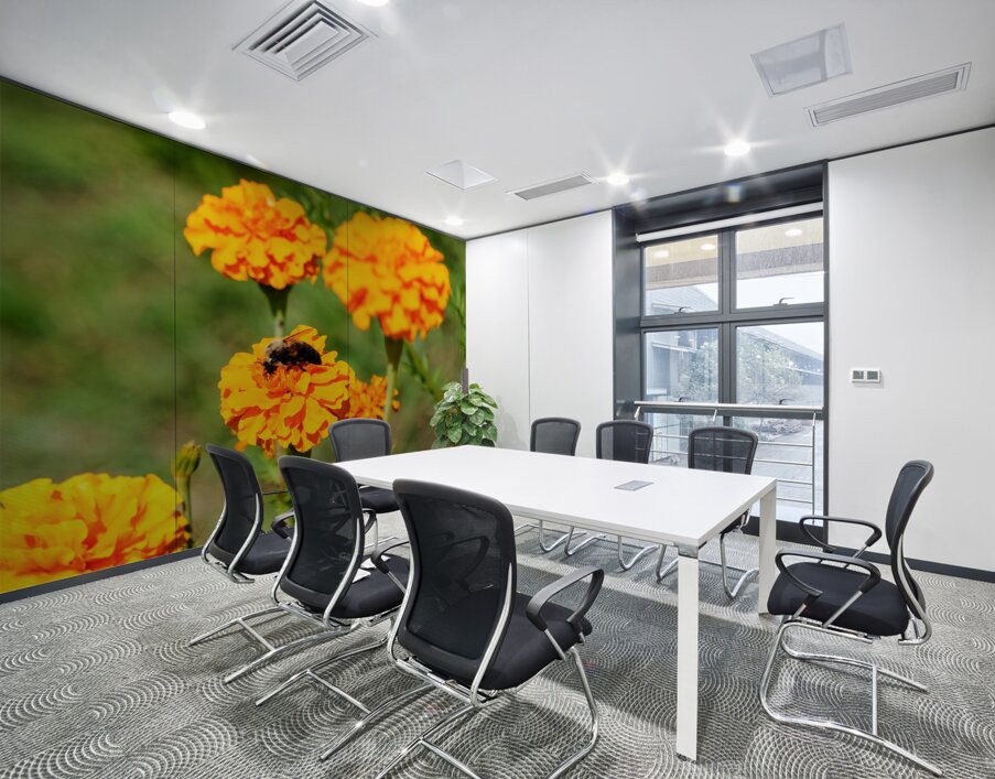 Bright Labors: Beneath the Fire of Petals Wall Printing